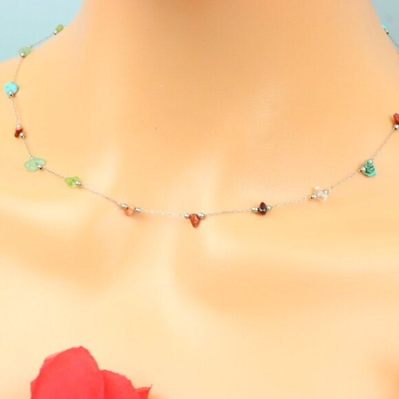 Delicate & Contemporary Necklace Chain, A Lovely Choice for Women, EVCH1108 - Picture 8 of 15